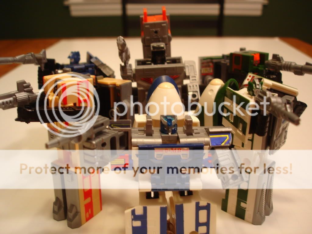 Raiden Trainbot Combiner from TF Headmasters indv. boxes TFW2005