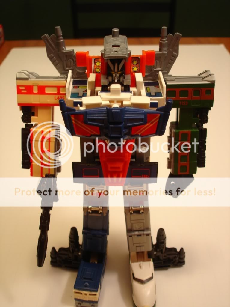 Raiden Trainbot Combiner from TF Headmasters indv. boxes TFW2005